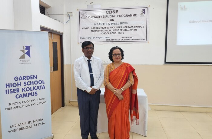 Capacity Building Programme on Health and Wellness was organised by the Centre of Excellence, CBSE, Bhubaneshwar and conducted by  Dr. S.P. Dutta 2