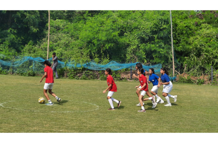 Inter-House Football Tournament for Classes 3, 4, and 5 2