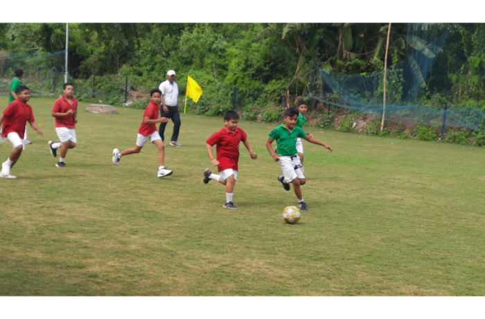 Inter-House Football Tournament for Classes 3, 4, and 5 1 