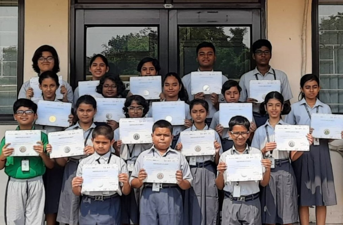 Green Olympiad Certificate Distribution 2