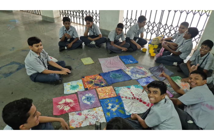 Skill Based Art Workshop on the Tie and Dye Technique 2