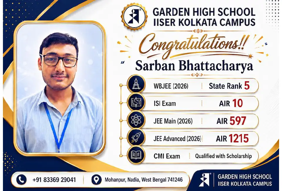Garden High School IISER Kolkata Campus